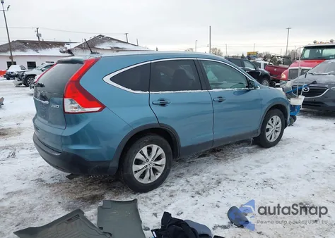2013 Honda Cr-V Ex-L from USA, damaged, VIN 5J6RM4H72DL073454